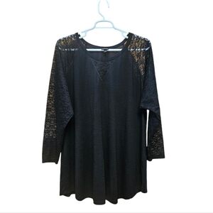 Lace Raglan Top